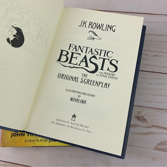 J.K. Rowling Hardcover Book Lot Harry Potter Fantastic Beasts - Picture 5 of 15